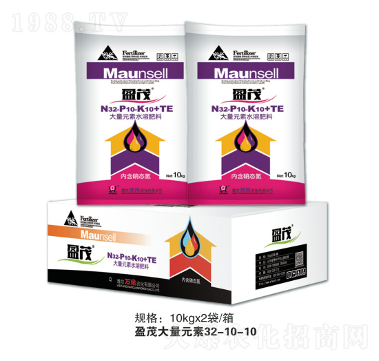 ����Ԫ��ˮ�ܷ�32-10-10+TE-ӯï-�fȪ�r(n��ng)��