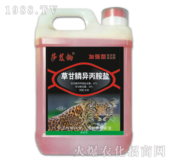 41%草甘膦異丙胺鹽（加強(qiáng)型）-莎芨鋤-拜迪斯