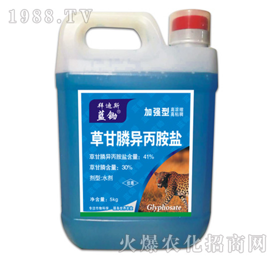 41%草甘膦異丙胺鹽（加強型）-藍鋤-拜迪斯