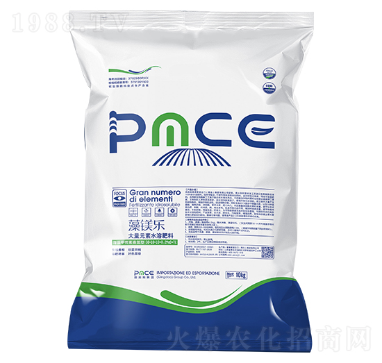 海藻甲殼素高氮型大量元素水溶肥料 藻鎂樂 普美斯