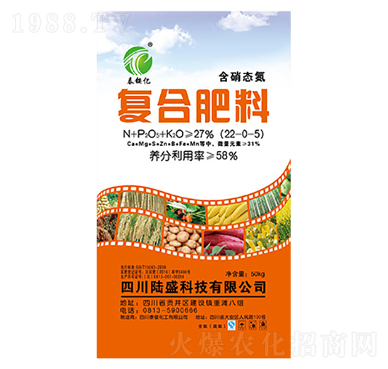 復(fù)合肥料22-0-5-泰銨億-陸盛科技