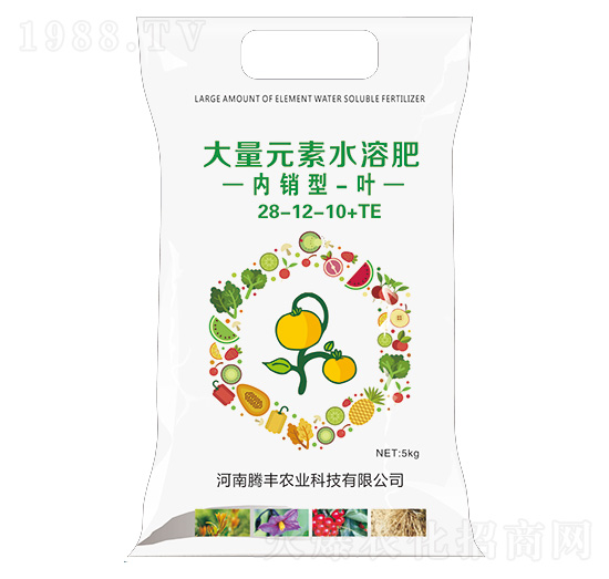 內(nèi)銷(xiāo)型大量元素水溶肥料28-12-10+TE-葉-騰豐農(nóng)業(yè)