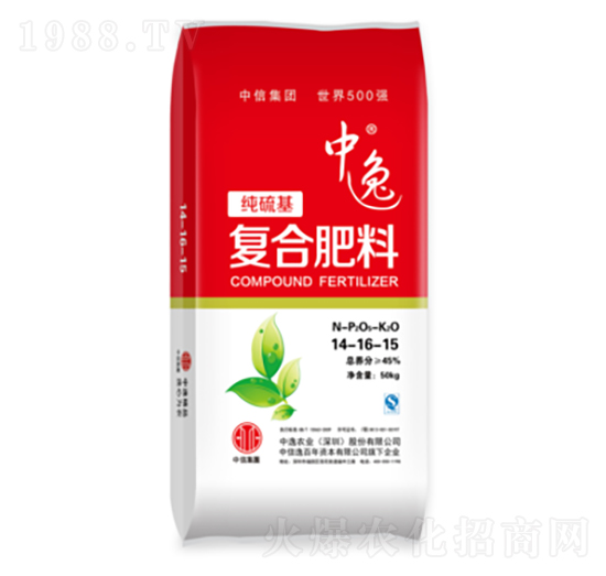 純硫酸鉀復(fù)合肥料14-16-15-中逸農(nóng)業(yè)