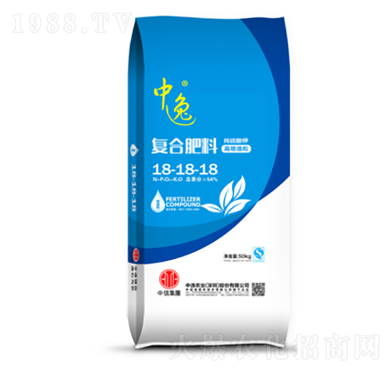 復合肥料18-18-18（藍）-中逸農(nóng)業(yè)