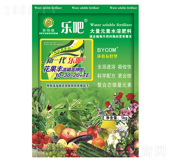 1kg���׸���ʹ���Ԫ��ˮ�ܷ�10-30-20+TE-���ɻ����S-��ꖉ�