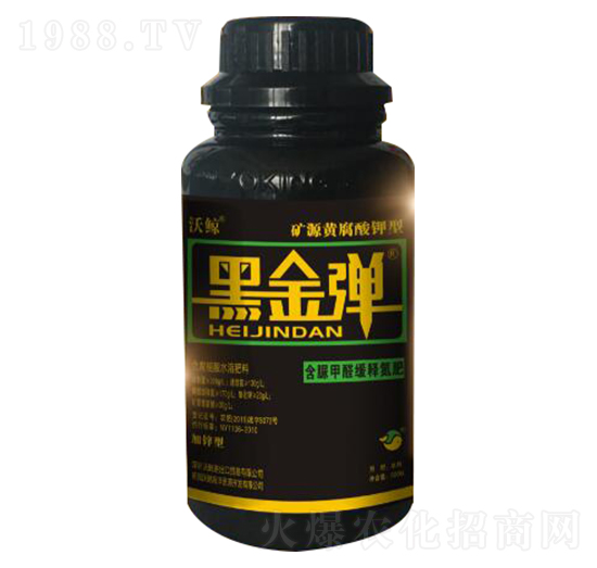 液體緩釋氮肥-黑金彈-沃鯨