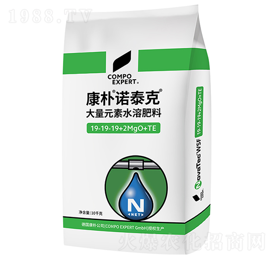 康樸諾泰克水溶肥19-19-19+2MgO+TE-康樸