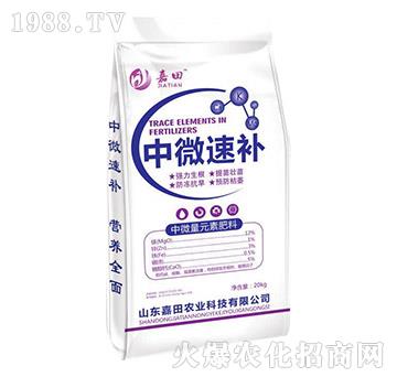 中微量元素肥料-中微速補(bǔ)-嘉田農(nóng)業(yè)