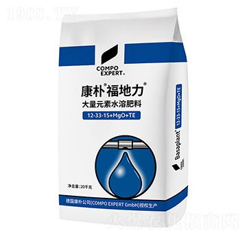 康樸福地力水溶肥12-33-15+MgO+TE-康樸